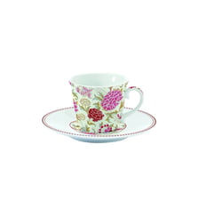 Coffret tasse à thé William Morris porcelaine 20 cl Easy Life