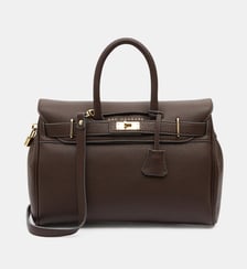 Sac cabas Pyla Romy cuir graine ou façon croco Mac Douglas