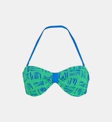 Bandeau de maillot de bain fantaisie nylon mélangé texturé Seafolly