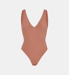 Maillot de bain 1 pièce sans armatures nylon mélangé texturé Seafolly