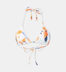 Maillot de bain triangle Shirred Slide Tri smock fleuri Seafolly