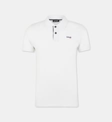 Polo droit Milton coton piqué stretch Schott
