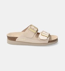 Sandales Hester en cuir effet métallisé Mephisto