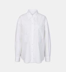Chemise oversize structurée scratchs coton popeline 18crr81 Cerruti