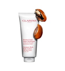 Baume Corps Super Hydratant Au beurre de karité Clarins