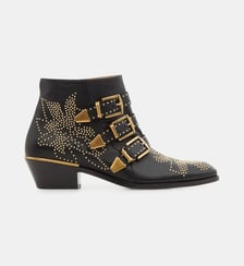Bottines Susanna cuir de mouton nappa Chloé