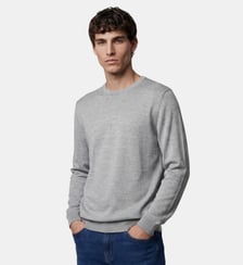 Pull Teriron droit laine mérinos responsable Galeries Lafayette
