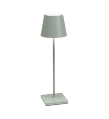 Lampe à poser Poldina Pro Vert sauge Zafferano