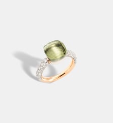 Bague Classic - Prasiolite et diamants Pomellato