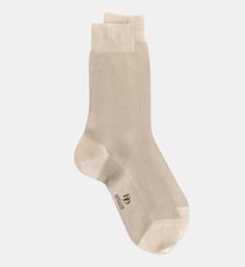 Chaussettes classiques en coton mélangé Doré Doré