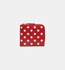 Porte-monnaie SA3100PD pois cuir Comme des Garçons WALLETS