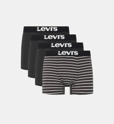 Lot de 4 boxers signature coton mélangé stretch Levi's