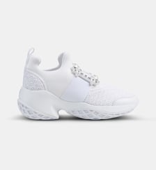Baskets basses Viv Run boucle strass Roger Vivier