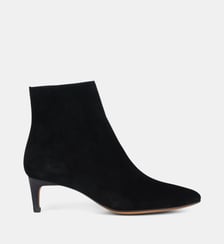 Bottines effet velours en cuir Anthology Paris