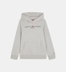 Hoodie droit signature coton bio Tommy Hilfiger