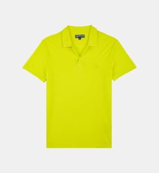 Polo droit en lin Vilebrequin