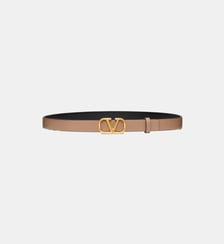 Ceinture réversible Vlogo en cuir Valentino Garavani