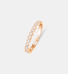 Bague en or rose et diamants Chaumet