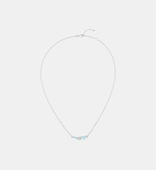 Pendentif en or blanc aigue marine et diamants Chaumet