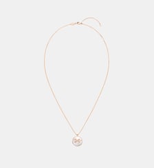 Pendentif en or rose diamants et nacre Moyen modèle Chaumet