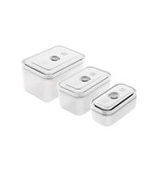 Set de 3 boîtes sous vide plastique rectangulaire Zwilling