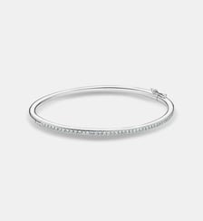 Bracelet DB Classic en or blanc De Beers London