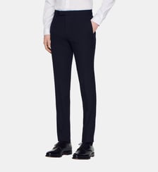 Pantalon de costume slim en laine Sandro
