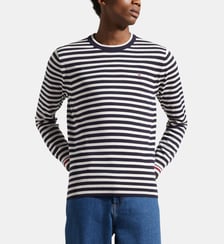 Pull droit 1985 en maille fine de coton mélangé Tommy Hilfiger