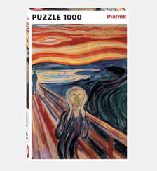 Puzzle Le cri de Munch 1 000 pièces Piatnik