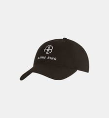 Casquette signature brodée coton Anine Bing