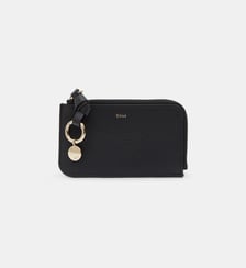 Porte-monnaie Alphabet cuir grainé Chloé