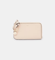 Porte-monnaie Alphabet cuir grainé Chloé