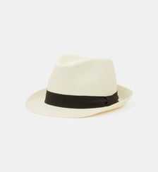 Panama Canama paille haute qualité Galeries Lafayette