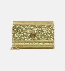 Clutch rigide tête d'aigle chaînette Kurt Geiger London