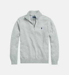 Pull droit en maille col camionneur coton Polo Ralph Lauren