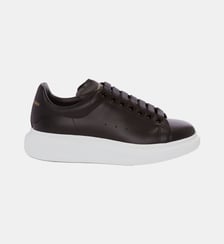 Baskets basses Oversize en cuir McQueen