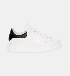 Baskets basses Oversize en cuir McQueen