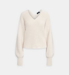 Pull col V lin laine Polo Ralph Lauren