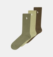 Lot 3 paires de chaussettes Classic Sport longues coton Polo Ralph Lauren