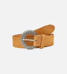 Ceinture Charlie cuir velours Galeries Lafayette