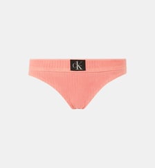 Bikini rainuré stretch délavé léger Calvin Klein
