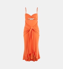 Robe longue jersey Aimée Solid Mirae