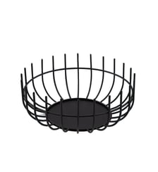 Corbeille à fruit filaire Wire en métal noir Ø 25 cm Point Virgule