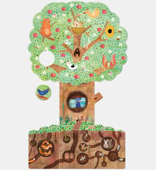 Puzzle réversible Mon petit pommier Londji