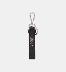 Porte-clés en cuir Saffiano personnalisé Prada