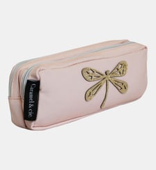 Trousse double - Libellule rose Caramel et Cie