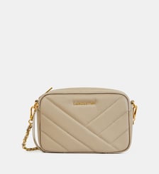 Sac camera bandoulière cuir matelassé Lancaster