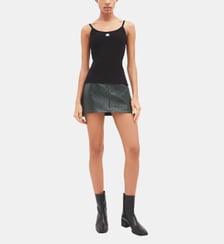 Débardeur ajusté signature Courrèges