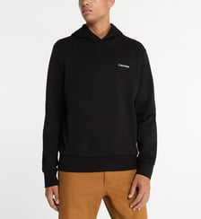 Hoodie droit signature coton mélangé Calvin Klein