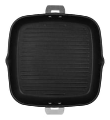 Grill carré 28 cm à poignée amovible Cristel